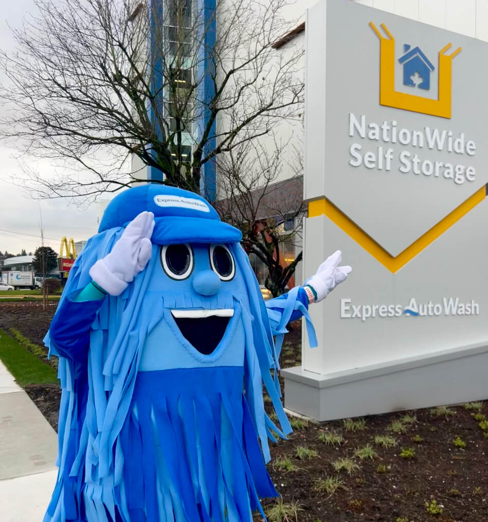 blue car wash burnaby mascot blue car wash burnaby mascot