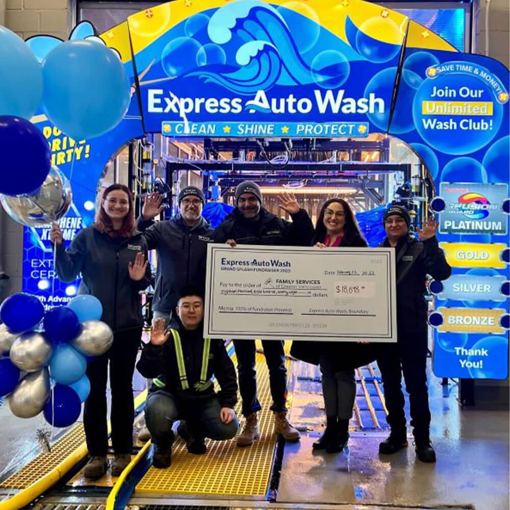fundraising service express auto wash